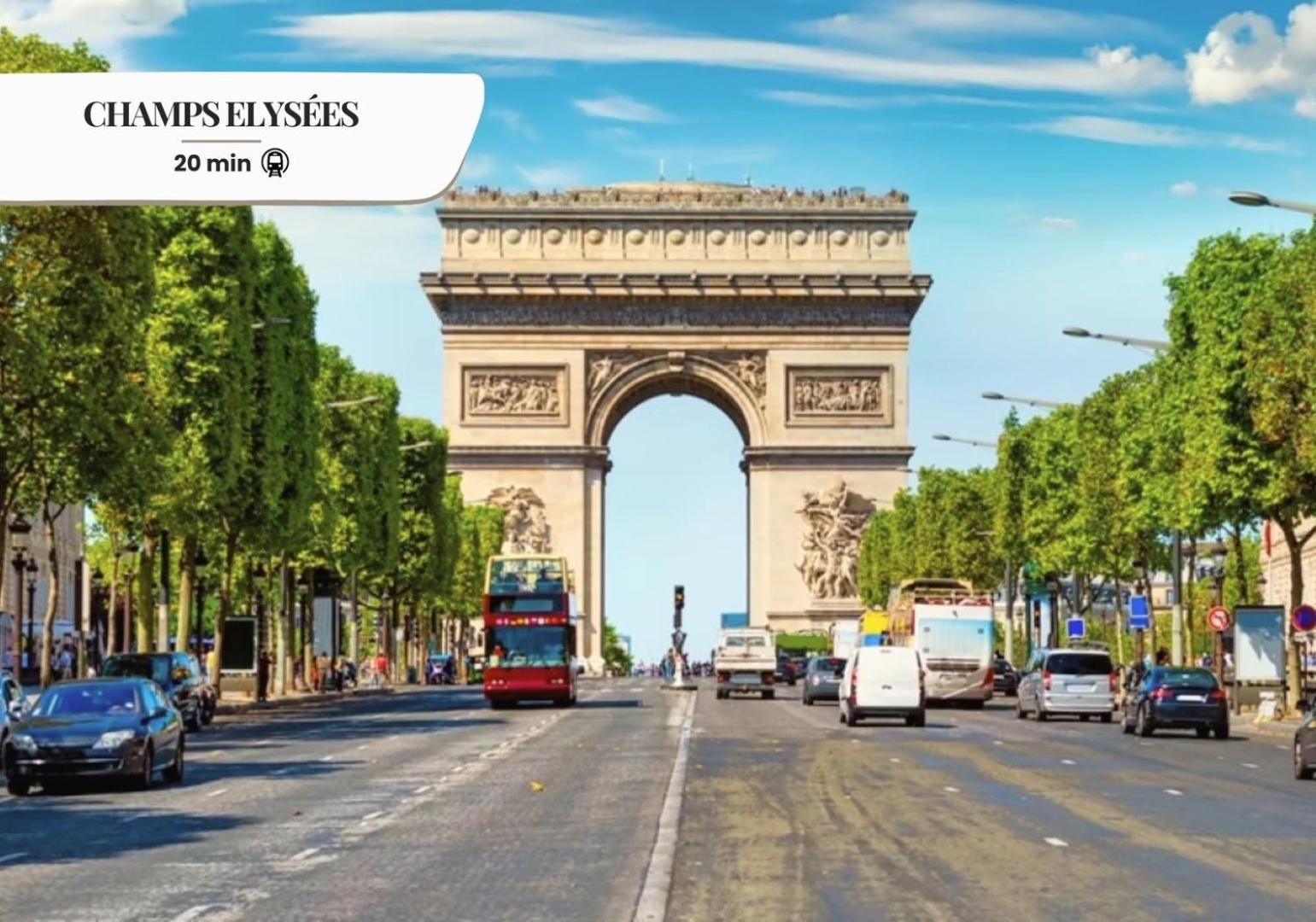 Suite Cd : Superb Parisian Apartment Екстер'єр фото